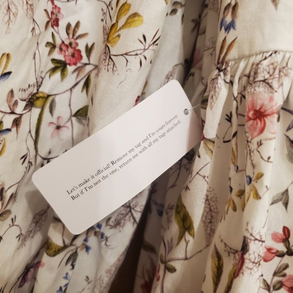 Selkie Romantics Dress Floral Wildflower Pattern - Picture 6 of 8